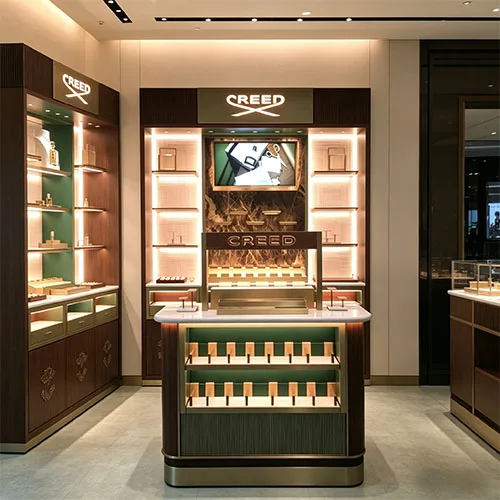 马孛罗珠宝展柜定制实拍图