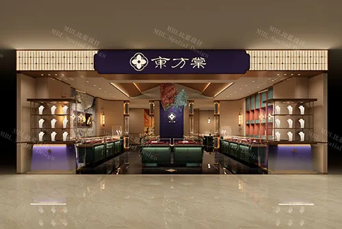 马孛罗珠宝展柜定制实拍图