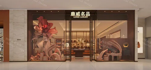 马孛罗珠宝展柜定制实拍图